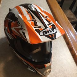 Bilt Racing Helmet With Cover