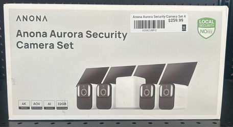 Anona Aurora Security Camera Set 4