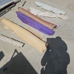 Free 6 Rolls of Fabric,