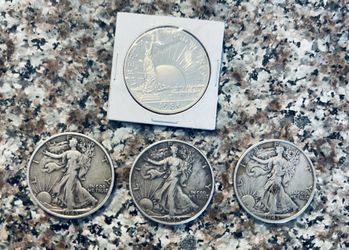 Silver Half Dollars 