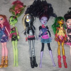 Monster High Doll Lot