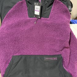 Under Armour Men's Mission Boucle Anorak Jacket/sweater