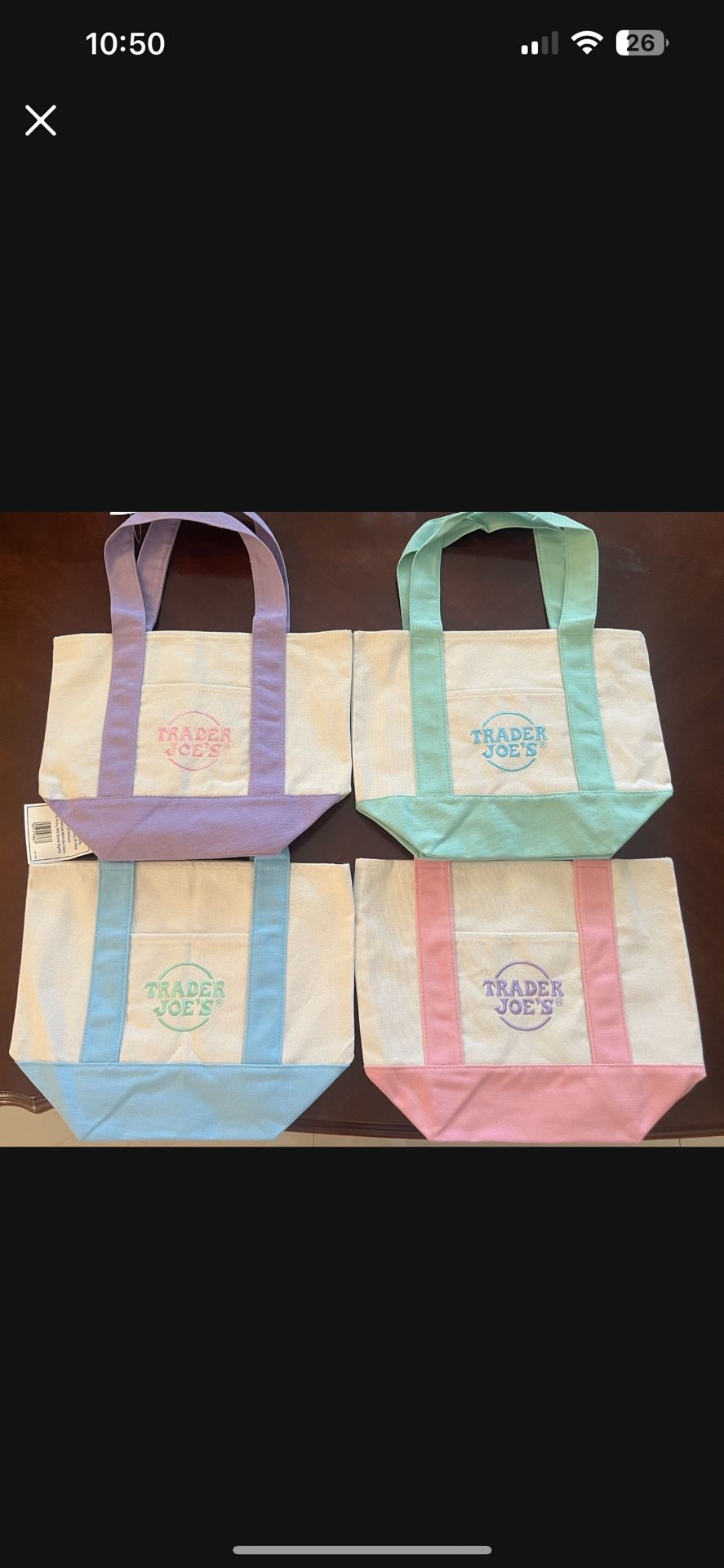 Trader Joe’s mini tote