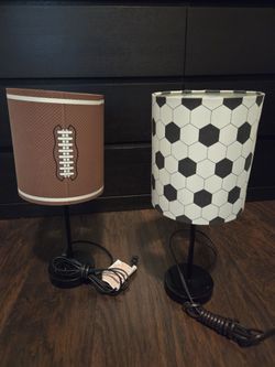 Boys Football & Soccer Theme Lamps