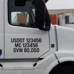 truck / trailer decals