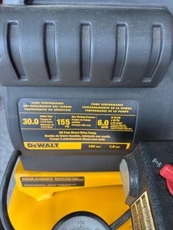 Dewalt Air compressor 30 gallon