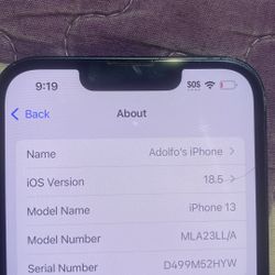 iPhone 13 Unlocked 