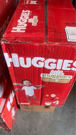 Huggiels little snugglers size 4 , 140 count