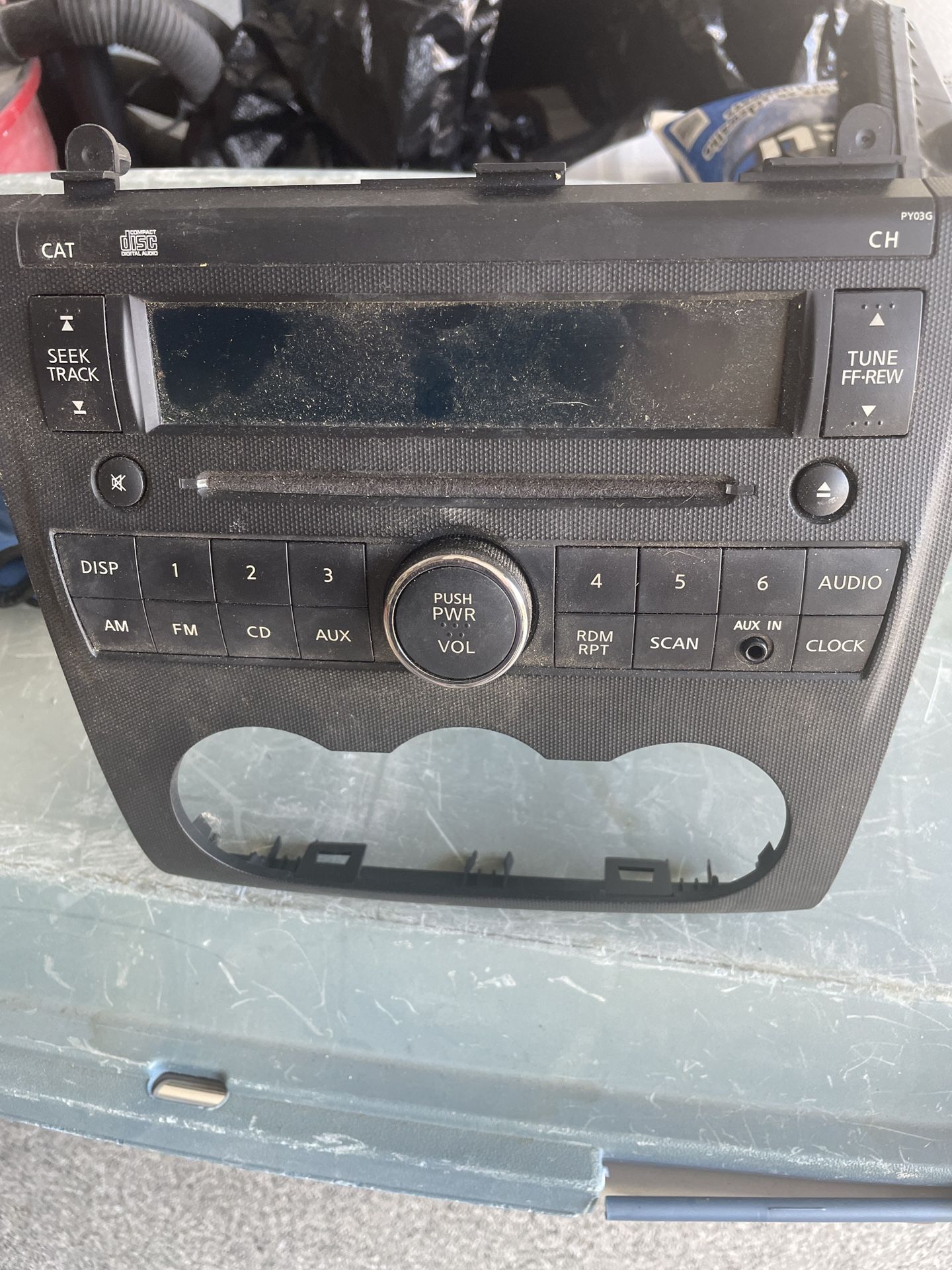2012 Nissan Altima Radio AM FM Cd Player Receiver Replacement P/N:28185 ZX11A Fits OEM Used Auto Parts