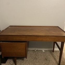 dillingham 1960s mid century modern writing desk