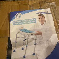 Heavy Duty Shower Chair / Shower Bench Without Back 