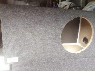 Bran new Asylum single 12inc subwoofer  box