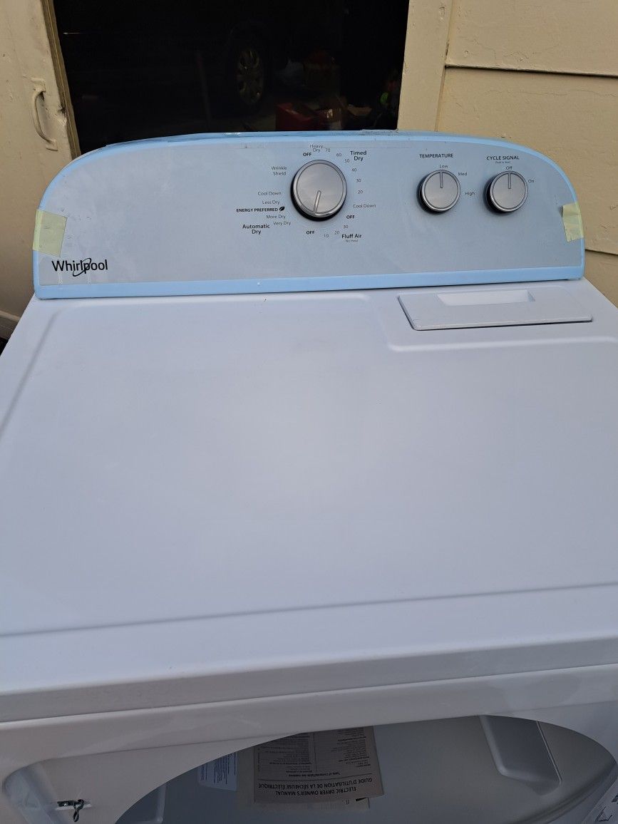 2023 electric Whirlpool Dryer