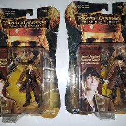2 Pirates of the Caribbean toys from 2005