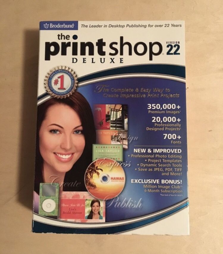 The Printshop Deluxe - Version 22