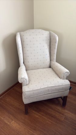 flowered chair