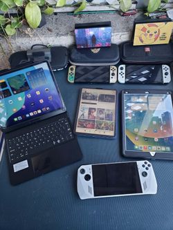1TB Z1 Extreme $600! Nintendo Switch OLED white $240! Or Zelda $280. Ipad pro 12.9 $240! Or new version $400! Or 11 inch $300! Trade for Phone or fold