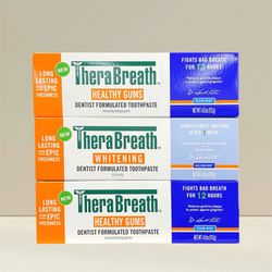 TheraBreath Toothpaste 2/$7