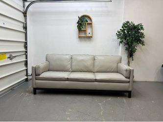 Macys Leather Sofa