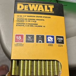 dewalt staples 