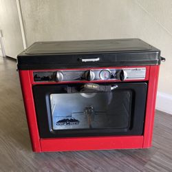 Camp Chef Outdoor Oven Coven 12 Propane w/ Dual Burners 7,500 BTU