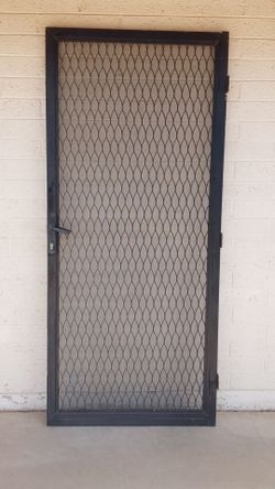 Security Screen Door - Aussie Style - $85