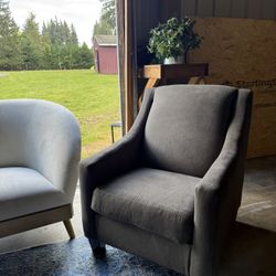 back chair. So comfy. Non smoking home. W