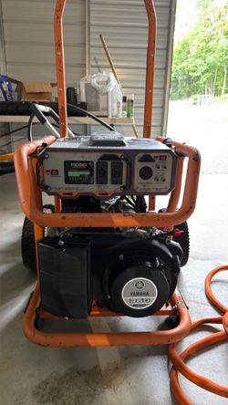 Rigid 6800 running watts 8500 starting watts generator
