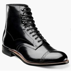 Stacy Adams Madison Black Leather Men's Boots 
