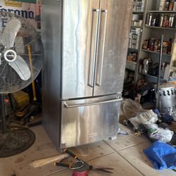 25 Cu. Ft. 36-Width Standard Depth French Door Refrigerator With Interior Dispense