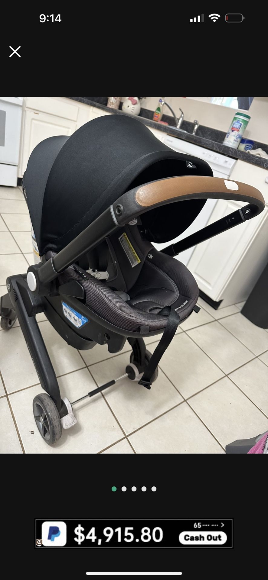 Even Flo Car seat Stroller