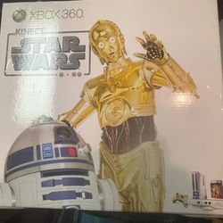 Brand new Unopened Limited edition Xbox 360 Connect Starwars Edition