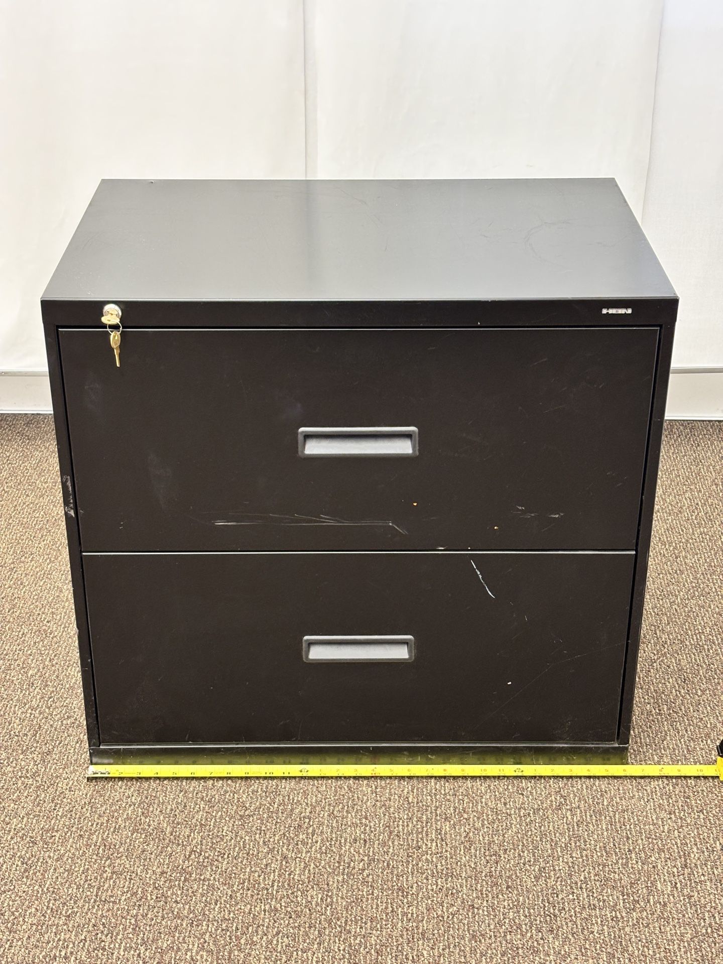 Lateral Filing Cabinet (Black)