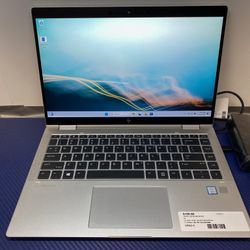 HP ELITEBOOK x(contact info removed) i5 - 8 GEN / 16 GB / 256 GB TOUCHSCREEN