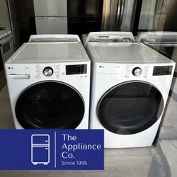 LG Front Load Washer and Gas Dryer Set