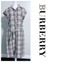 Burberry Rare Vintage Nova Check Dress