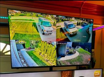 #4 Cam@ras De Seguridad -4 CCTV Security C@meras With Recorder❗️INSTALLED❗️INSTALADAS 💯