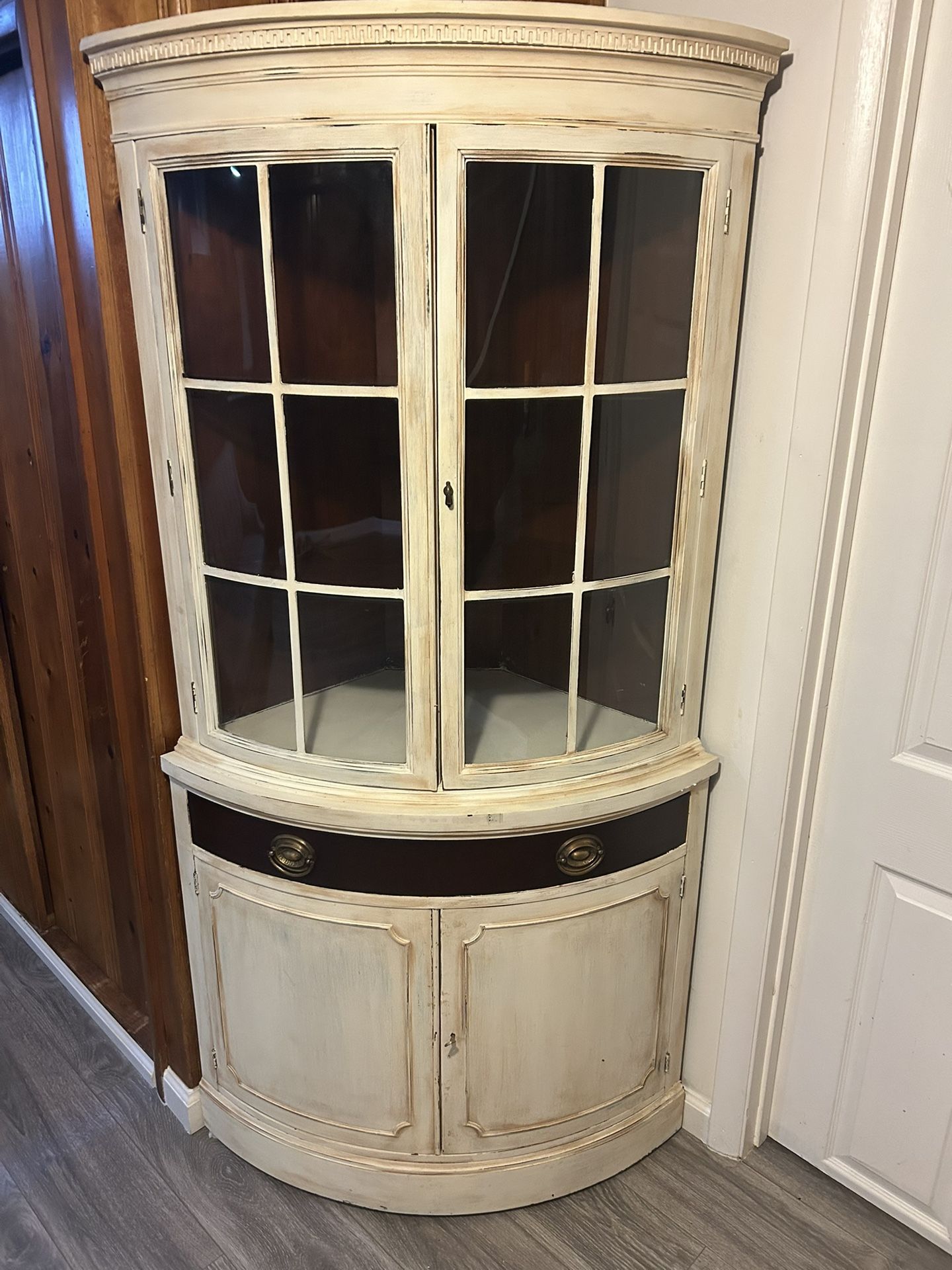 Antique Corner Cabinet