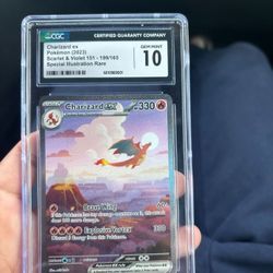 Pokémon CGC 10 SIR Charizard 