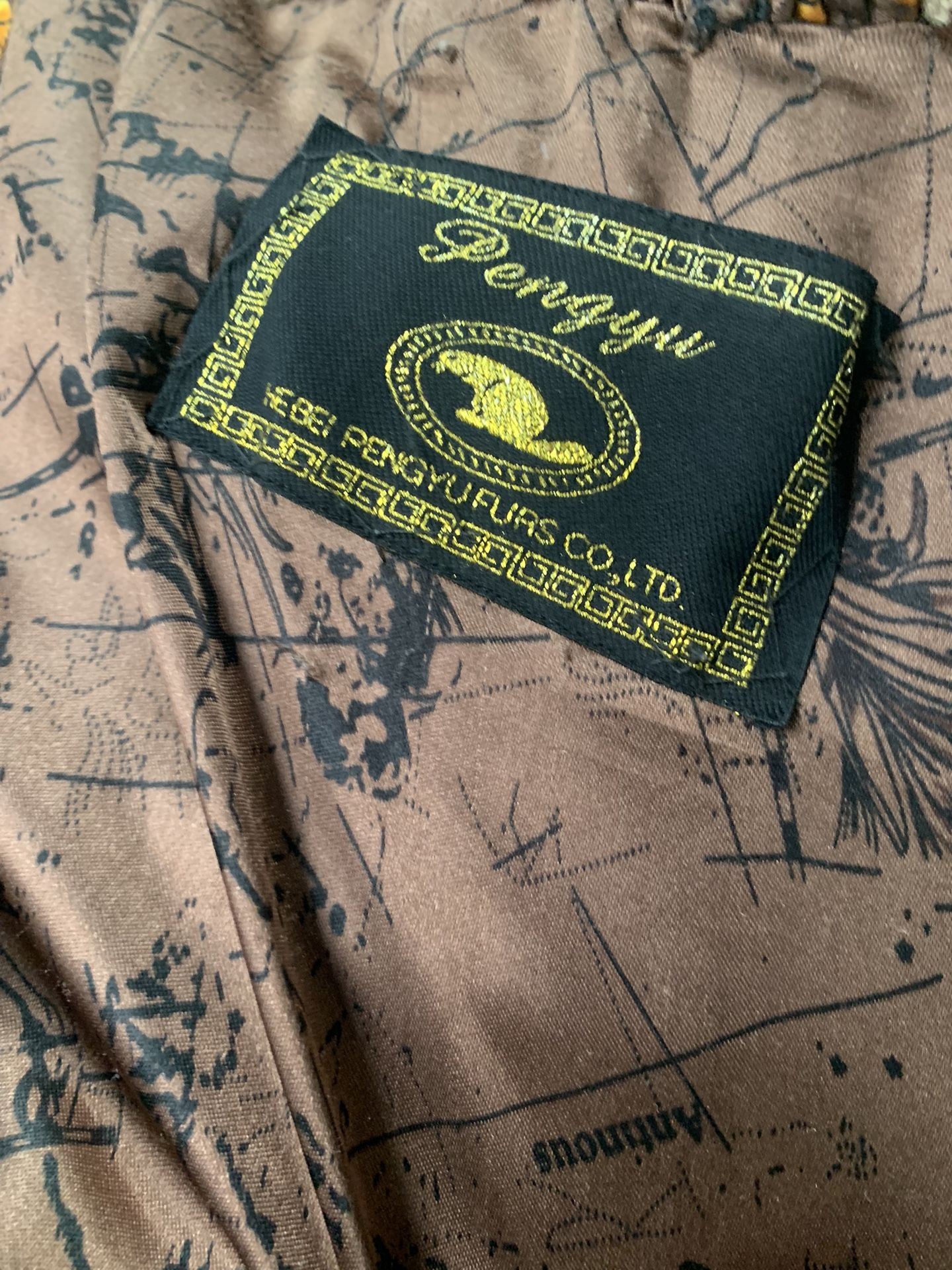 Vintage Pengyu Furs Mink Coat 