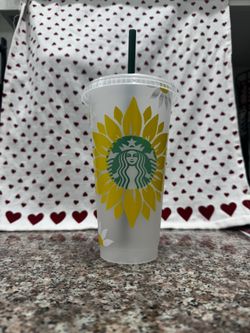 Flower Tumbler Cup