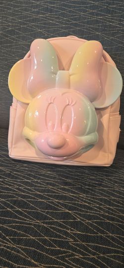 Pastel Minnie Mouse Large Backpack