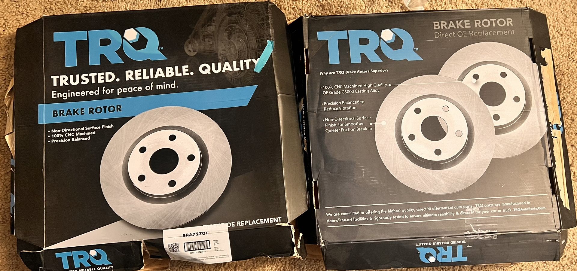 TRQ Brake Rotors 