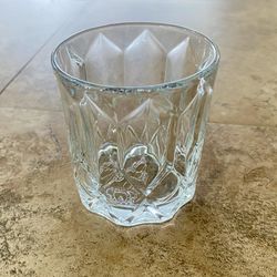 Vintage Crown Royal Whiskey Glass (2)