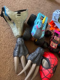 Spiderman /dinosaur kids mask