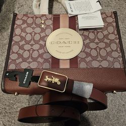 Handbag With Belt