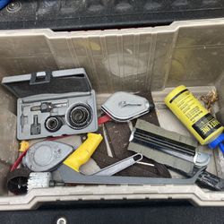 Tool Box, And Misc Tools, $30, Total Everything Pictured