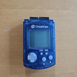 Sega Dreamcast VMU - Clear Blue