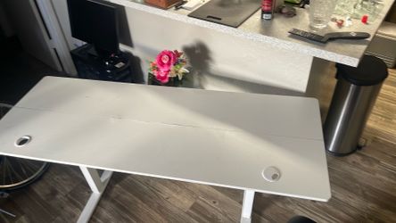 Computer work station desk