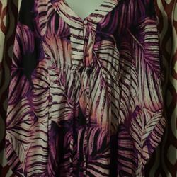 *New York & Company Fringe Blouse